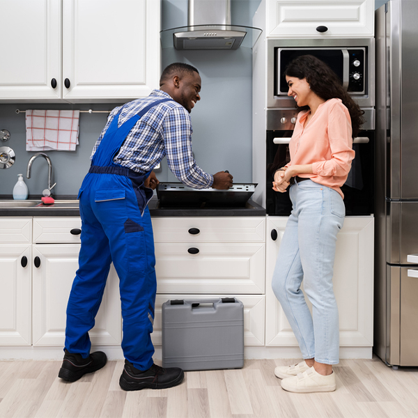 can you provide an estimate for cooktop repair before beginning any work in Henderson